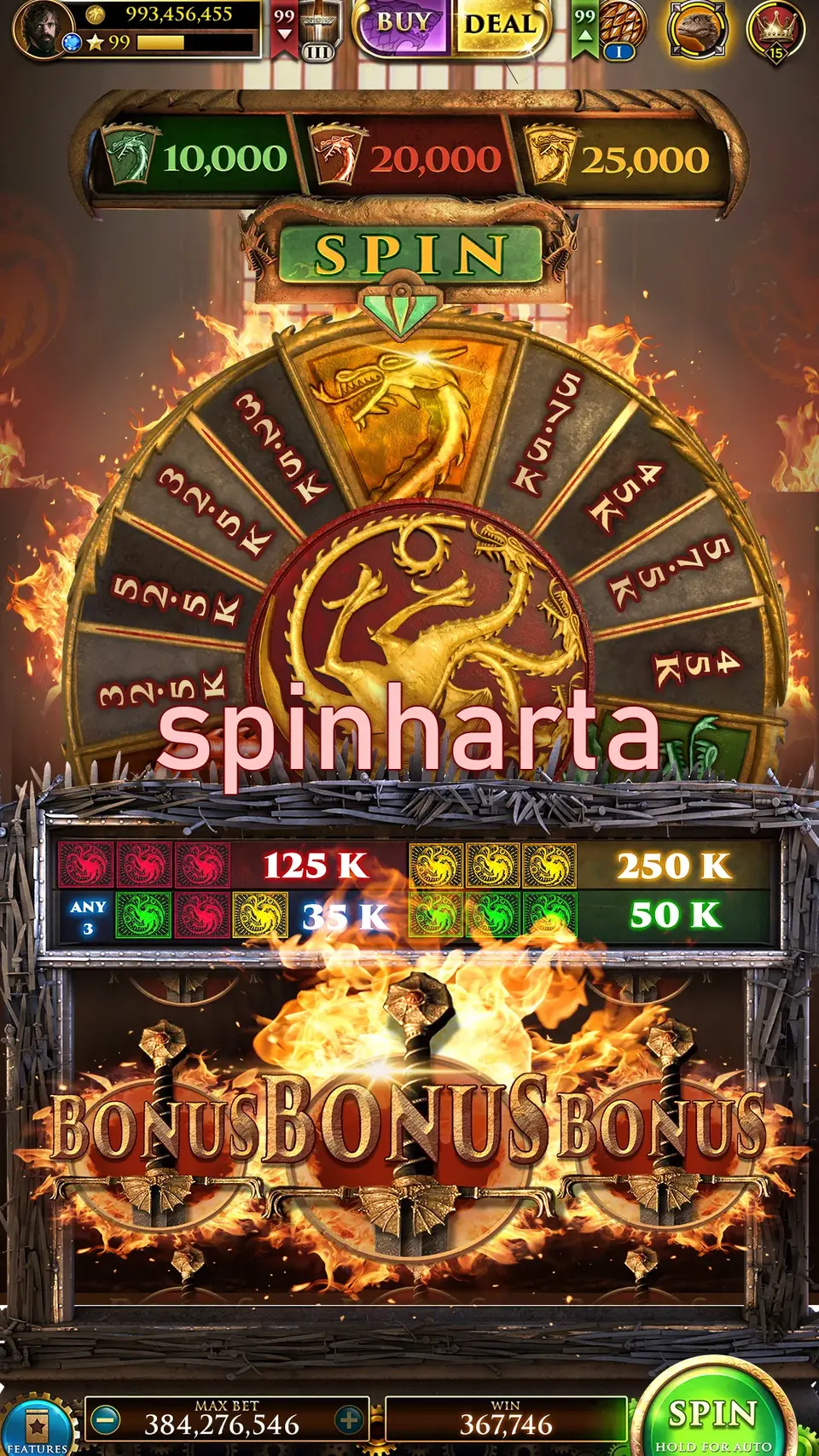 spinharta Tangkapan Layar - APK Resmi